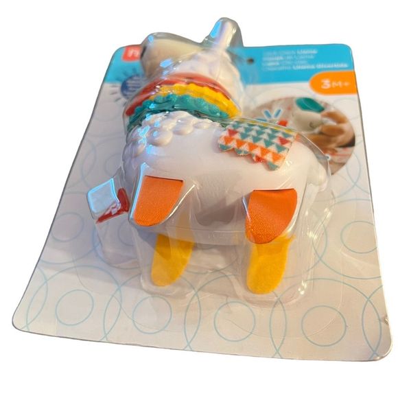 Fisher-Price Click Clack Llama, Take-Along Activity Toy Car Bright Colors 3 Text - Picture 6 of 7